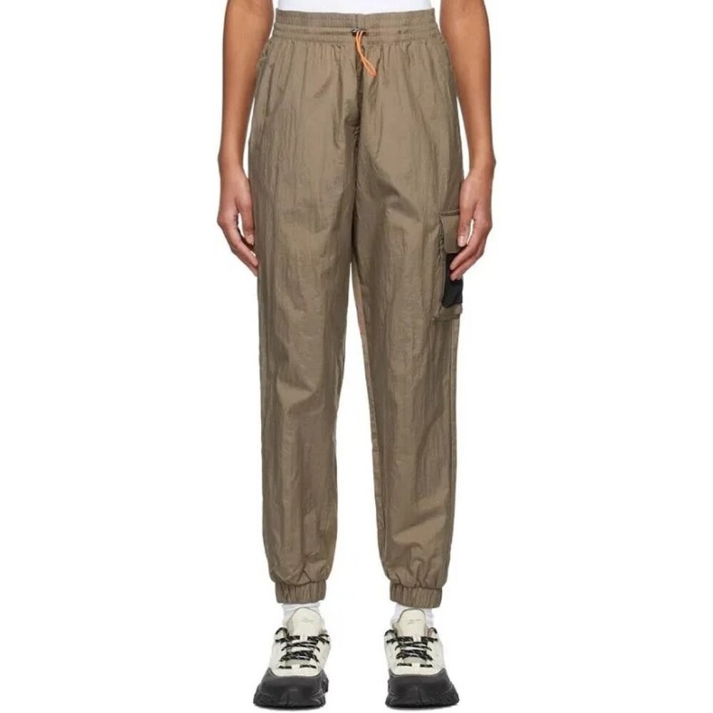 NWT Reebok Trek Grey Athleisure Training Pants Joggers w/Side Pocket & Logo S - Picture 3 of 16
